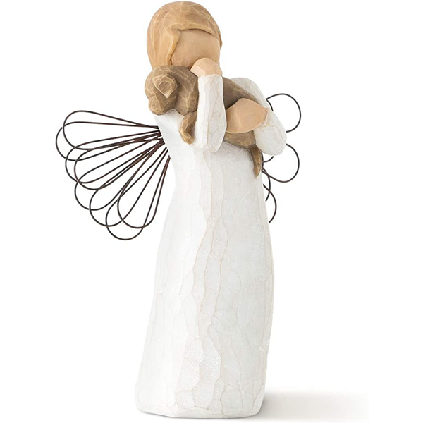 Angel of Friendship, Sculpted Hand-Painted Figure