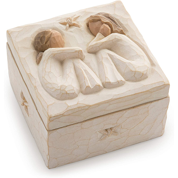 Friendship Keepsake Box, Sculpted Hand-Painted Figure