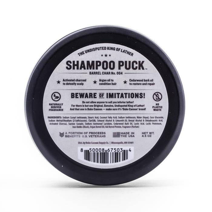 Shampoo Puck - Barrel Char No. 004