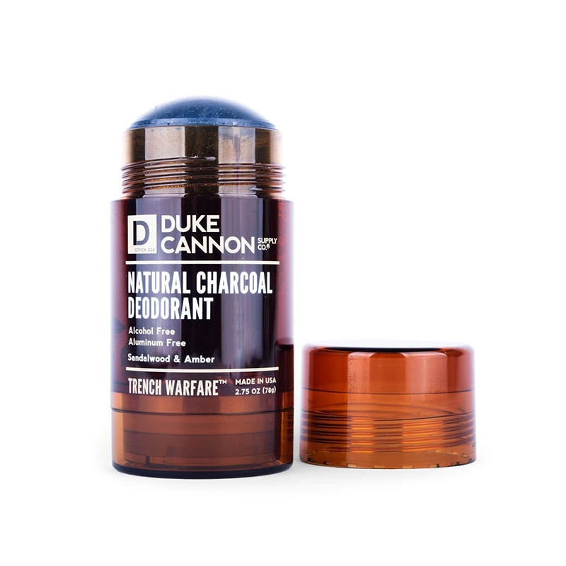 Natural Charcoal Deodorant - Sandalwood & Amber